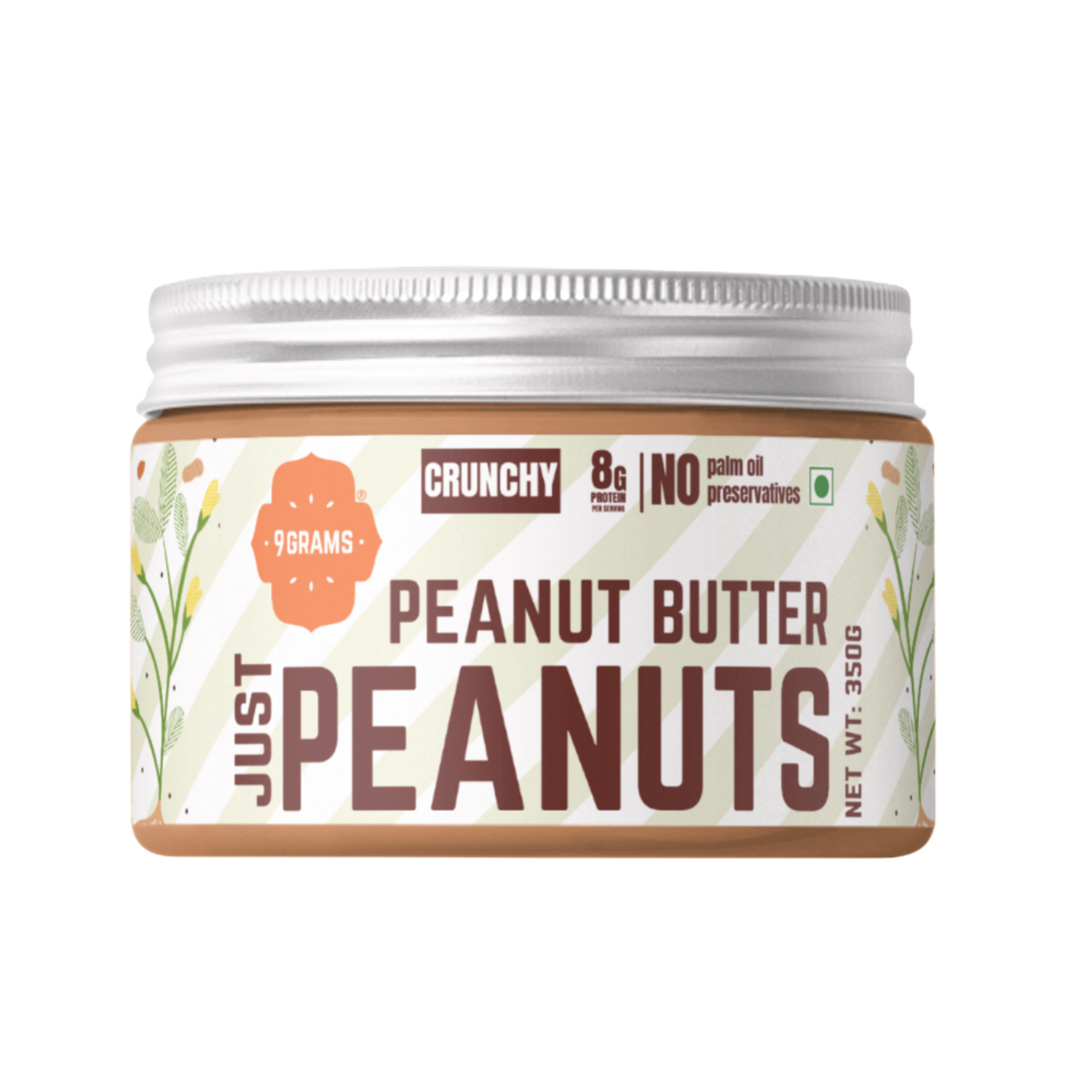 9grams Crunchy Peanut Butter Unsweetened